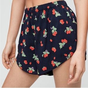 Sunday Best Aritzia Strawberry Shorts